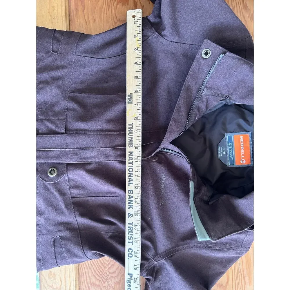 Merrell Women's Medium Opti-Shell Parka Jacket Purple Excellent